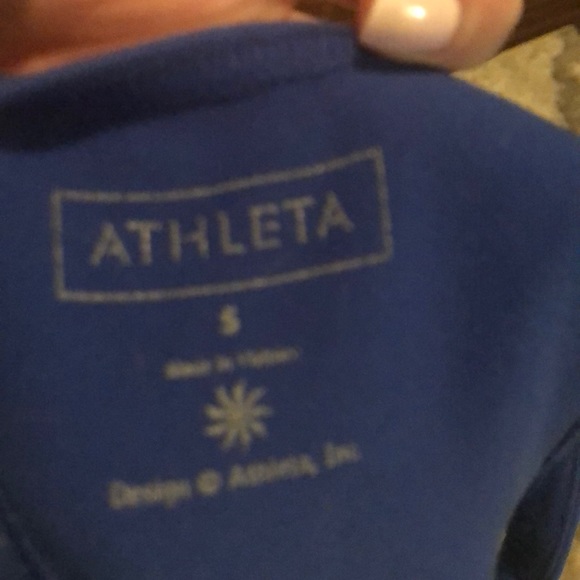 Athleta royal blue tank top size small - Picture 3 of 3